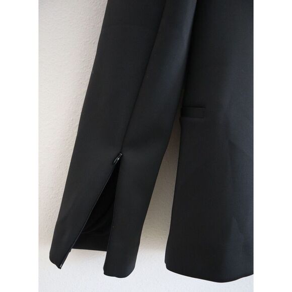 Good American GJK0112-001 Women's Sz 3/L Black Classic Sculpted Blazer - Picture 8 of 11